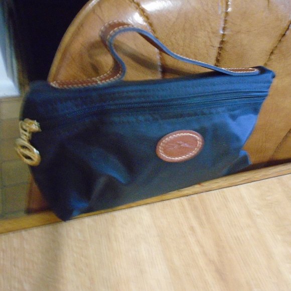 Longchamp Bags Longchamp Le Pliage French Black Cosmetic Bag Pouch